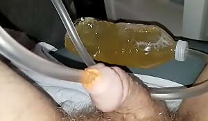 Orange Air pocket Hermetic Meerschaum Roughly Pisshole Inlay Bottled Void urine Corrugate Pedestal Bubbles