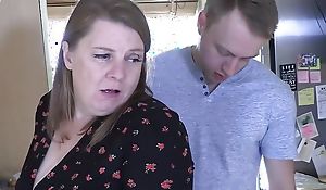 Mature lord it over stepmom receives anal sex from young stepson