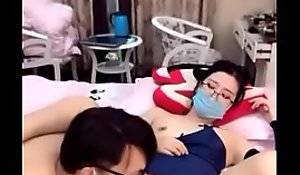 Hot Asian bush-league cam girl sex and oral - wasabicamxnxx video