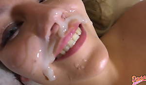 SPERM Fountain pumped into my Feature l DADDYS LUDER