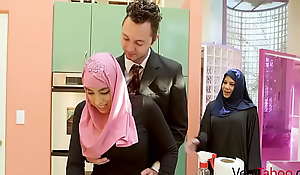 My Repressed Little one Round Hijab Gets Some Daddy Cock- Ella Knox