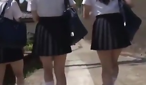 Petite Japanese Teens In Schoolgirl Uniform Abused &_ Fucked Permanent